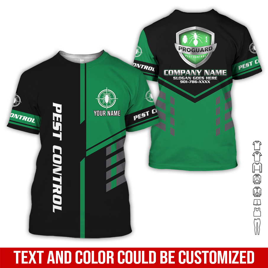 Custom Pest Control Service Best Uniform 3D Hoodie - photo 100
