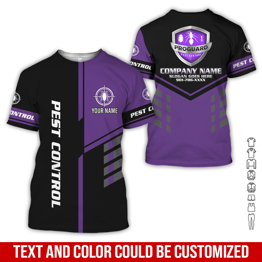 Custom Pest Control Service Best Uniform 3D Hoodie - photo 109