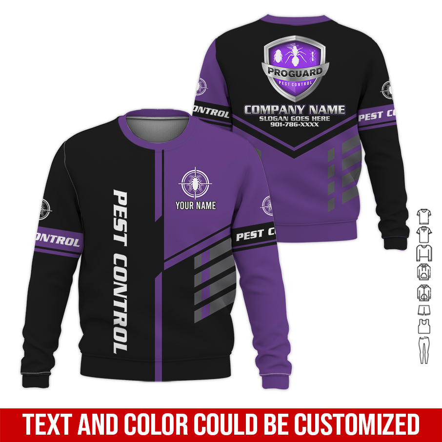 Custom Pest Control Service Best Uniform 3D Hoodie - photo 112