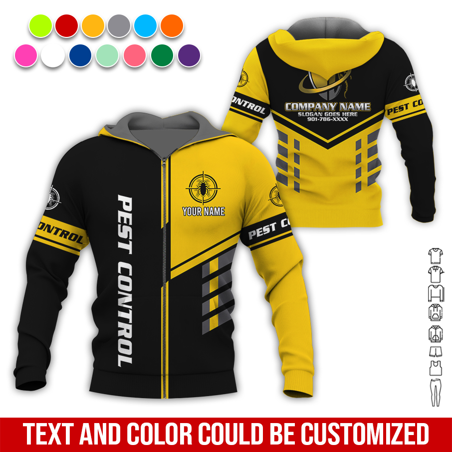 Custom Pest Control Service Best Uniform 3D Hoodie - photo 24
