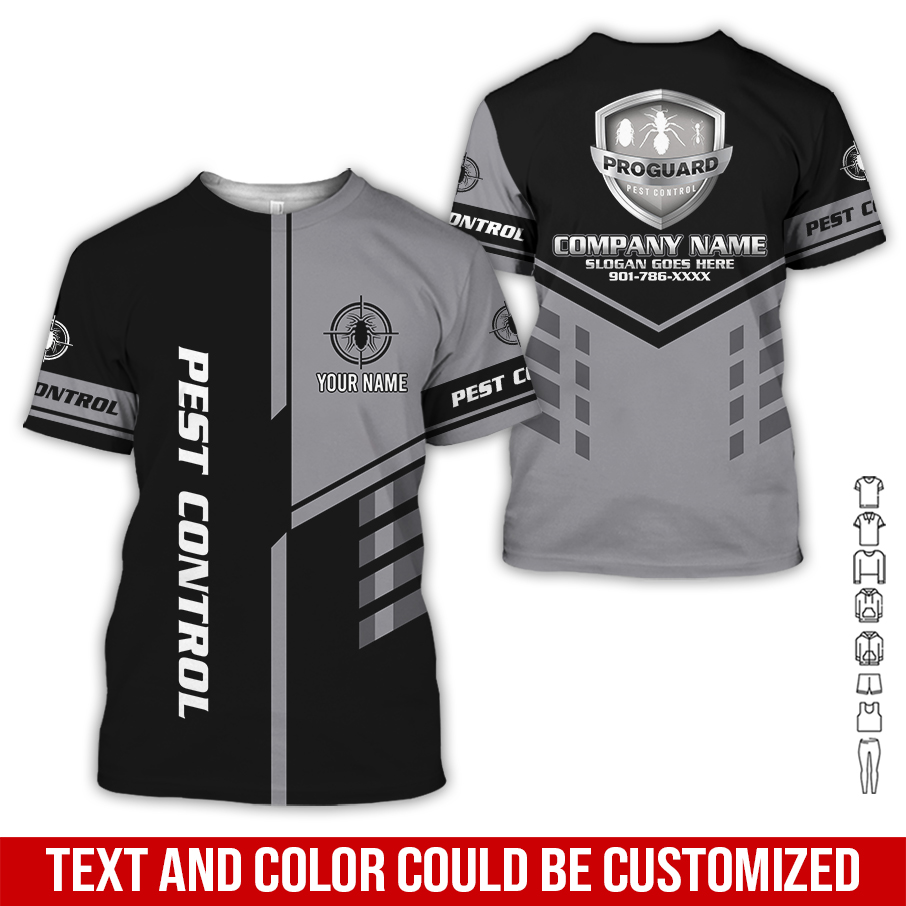 Custom Pest Control Service Best Uniform 3D Hoodie - photo 28