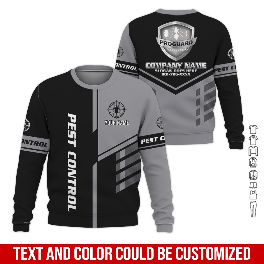 Custom Pest Control Service Best Uniform 3D Hoodie - photo 31