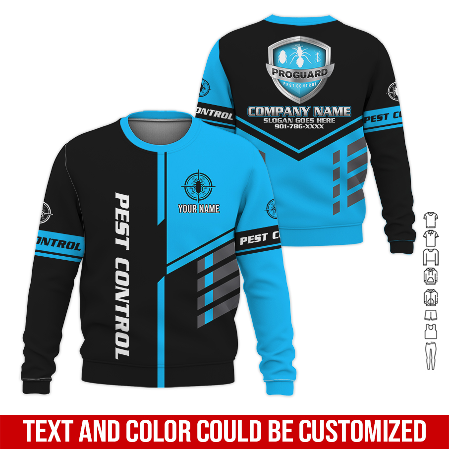 Custom Pest Control Service Best Uniform 3D Hoodie - photo 40