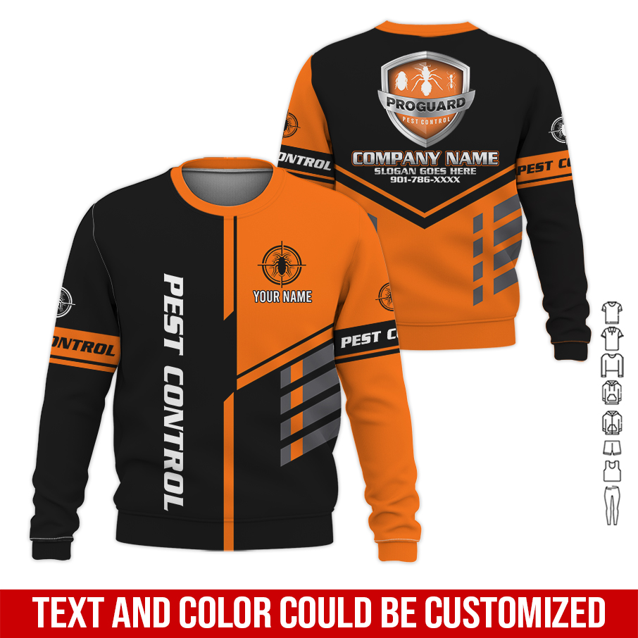 Custom Pest Control Service Best Uniform 3D Hoodie - photo 49