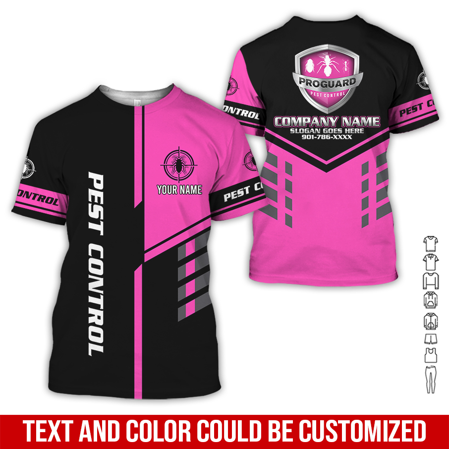 Custom Pest Control Service Best Uniform 3D Hoodie - photo 55