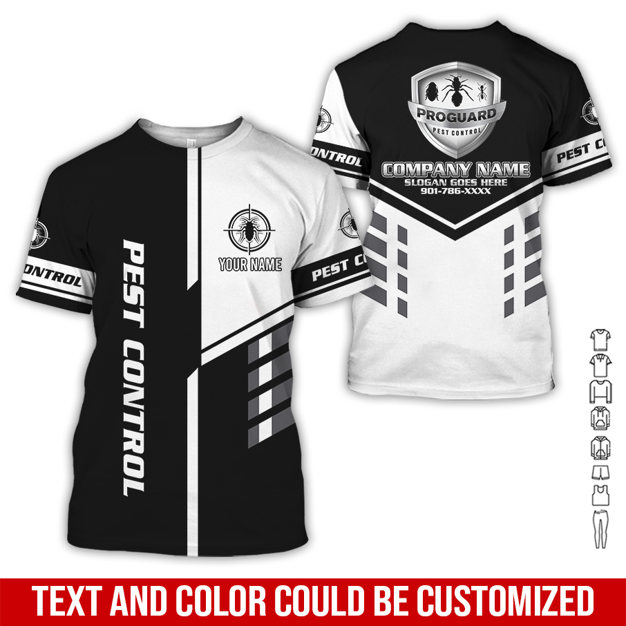 Custom Pest Control Service Best Uniform 3D Hoodie - photo 64