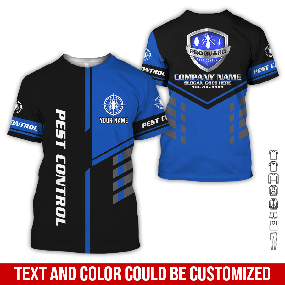 Custom Pest Control Service Best Uniform 3D Hoodie - photo 73