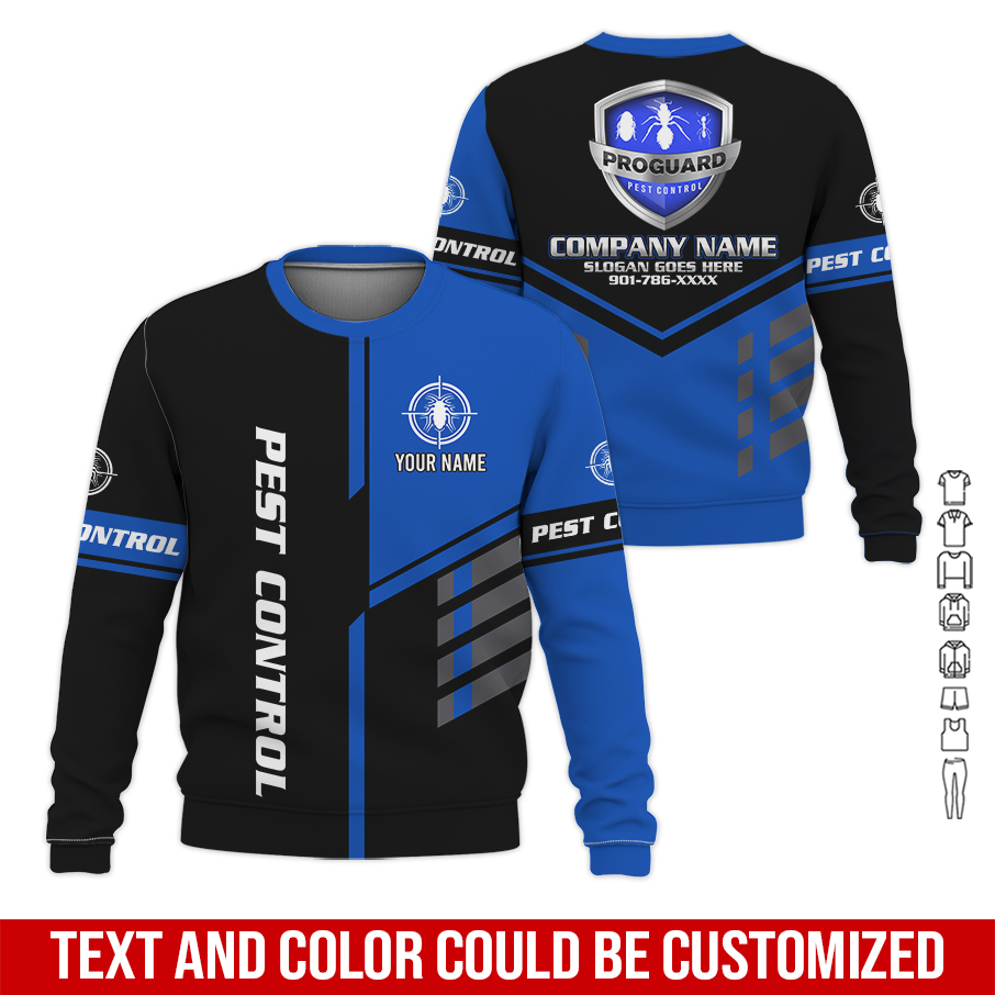 Custom Pest Control Service Best Uniform 3D Hoodie - photo 76