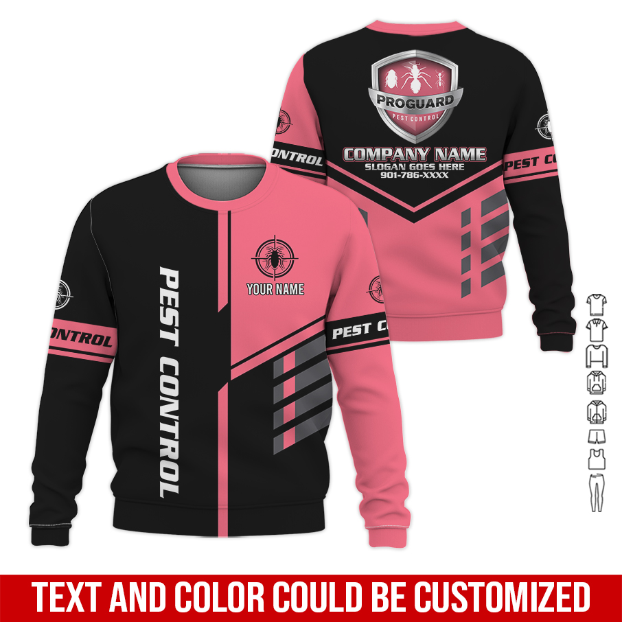 Custom Pest Control Service Best Uniform 3D Hoodie - photo 94