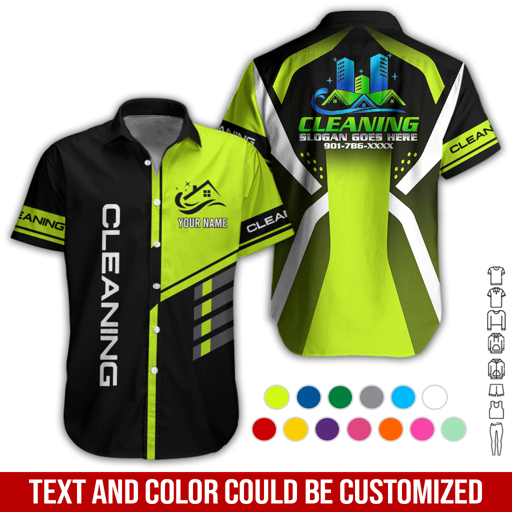 Custom Cleaning Service 3D Hoodie - photo 3