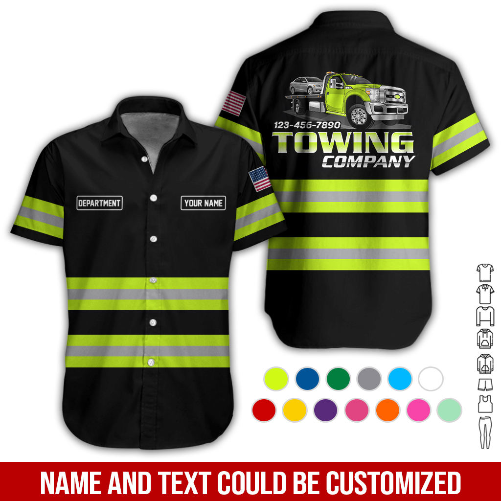 Custom Love Tow Truck 3D Hoodie - photo 3