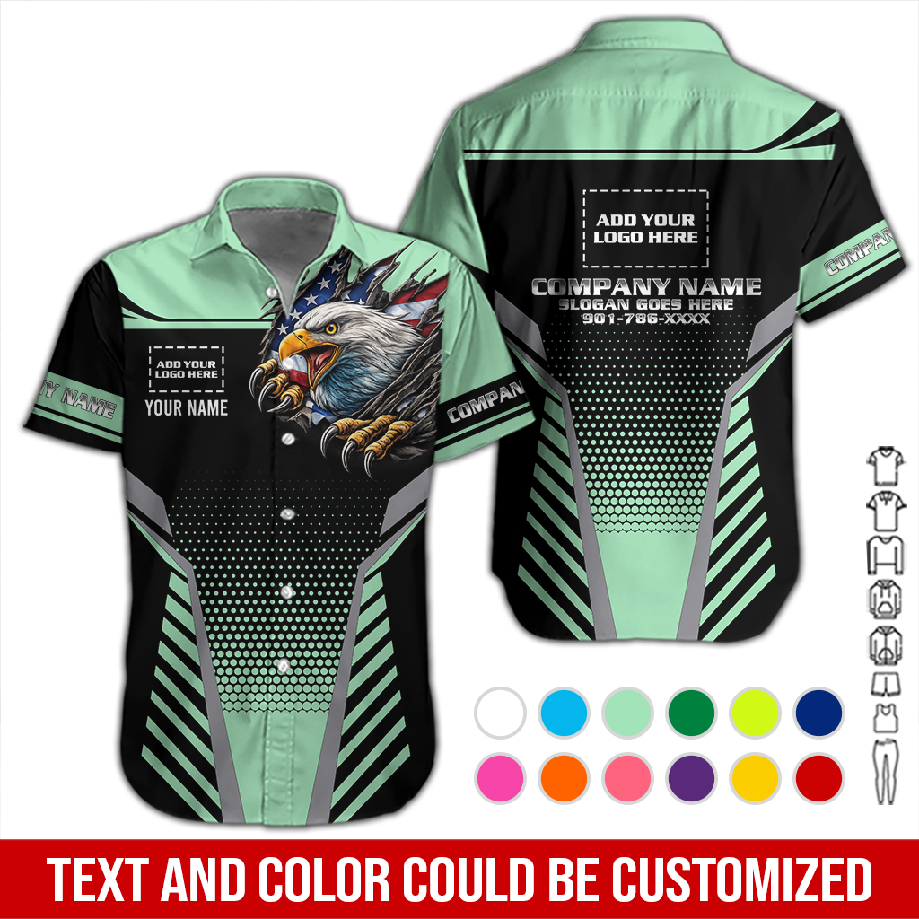 6203408-custom-company-brand-uniform-shirt-personalized-name-logo-colors-da116-120.jpg Custom Company Brand Uniform Shirt – Custom Name, - photo 120