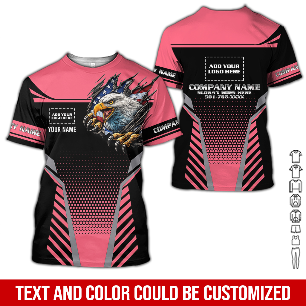 6203408-custom-company-brand-uniform-shirt-personalized-name-logo-colors-da116-131.jpg Custom Company Brand Uniform Shirt – Custom Name, - photo 131
