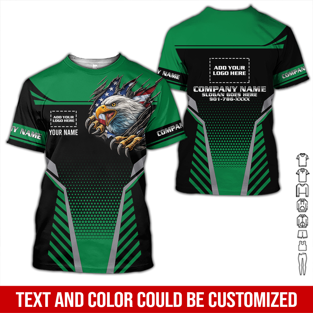 6203408-custom-company-brand-uniform-shirt-personalized-name-logo-colors-da116-144.jpg Custom Company Brand Uniform Shirt – Custom Name, - photo 144
