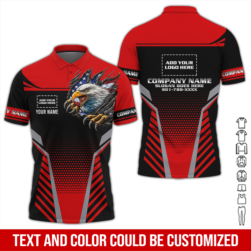 6203408-custom-company-brand-uniform-shirt-personalized-name-logo-colors-da116-15.jpg Custom Company Brand Uniform Shirt – Custom Name, - photo 15