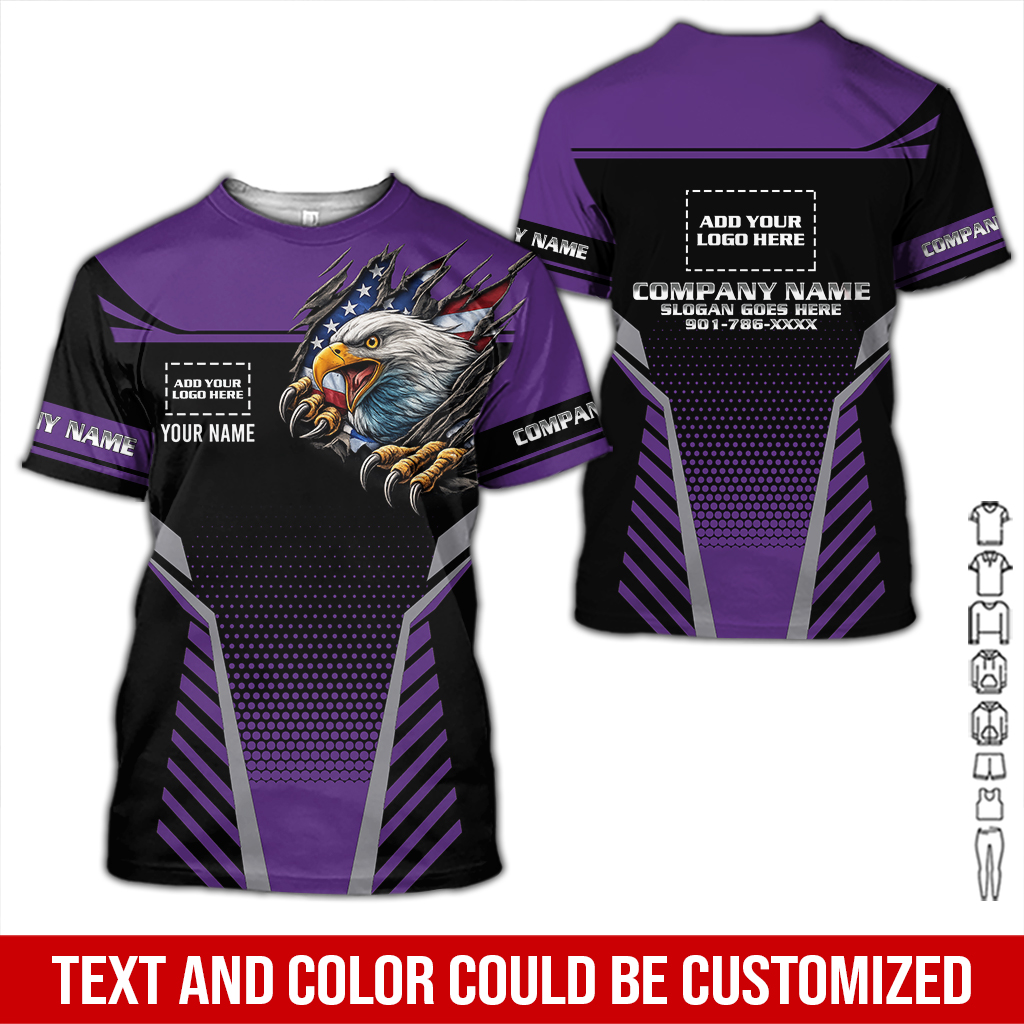 6203408-custom-company-brand-uniform-shirt-personalized-name-logo-colors-da116-157.jpg Custom Company Brand Uniform Shirt – Custom Name, - photo 157