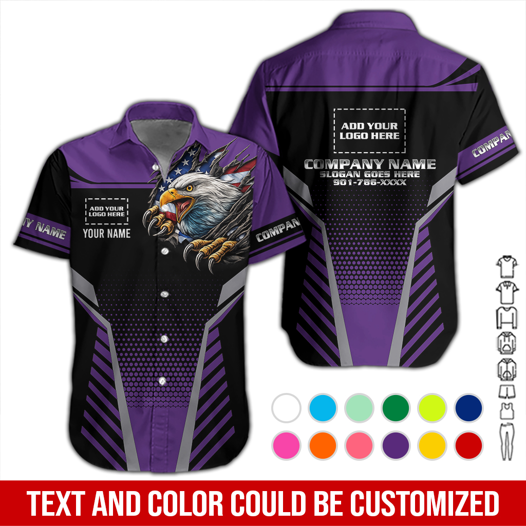 6203408-custom-company-brand-uniform-shirt-personalized-name-logo-colors-da116-159.jpg Custom Company Brand Uniform Shirt – Custom Name, - photo 159