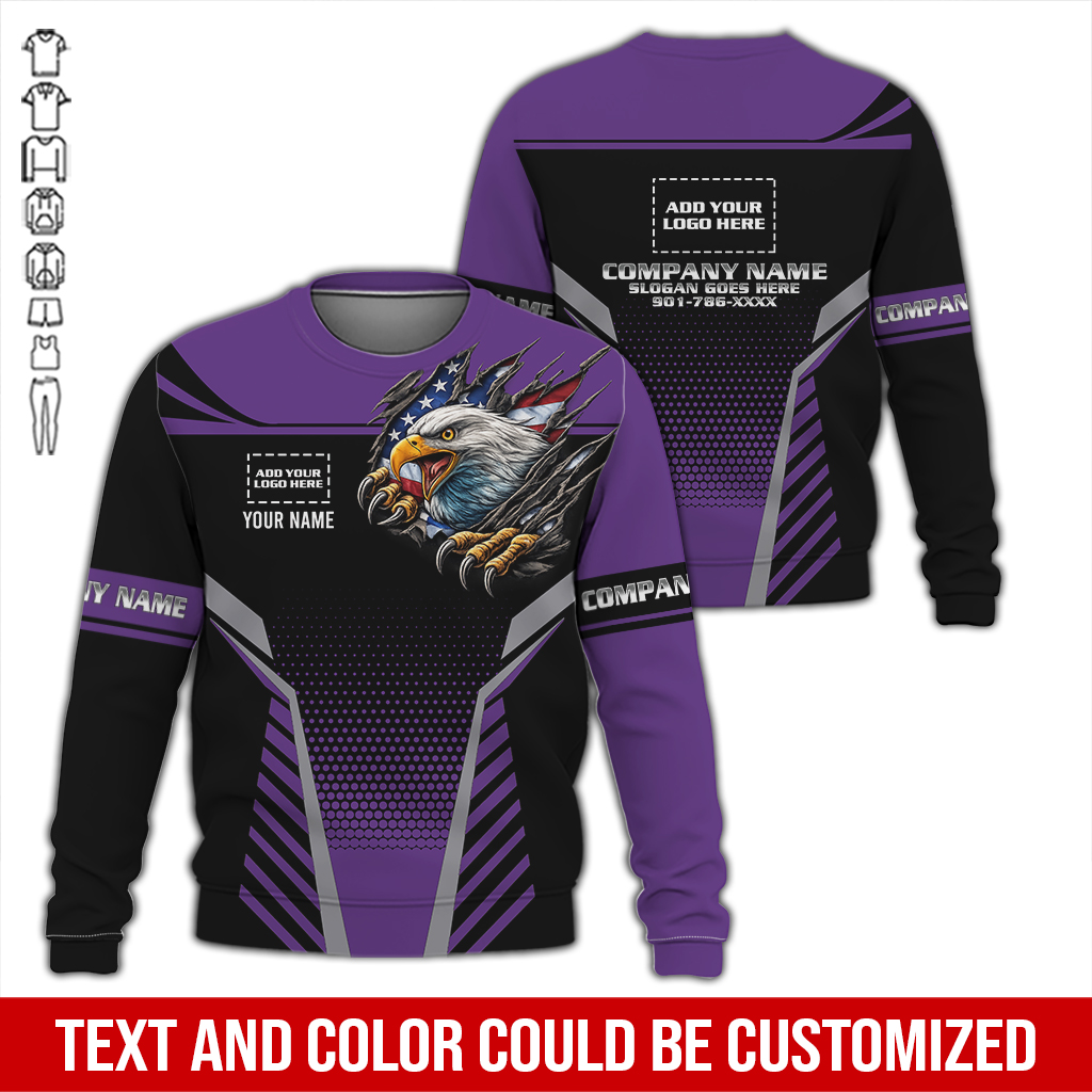 6203408-custom-company-brand-uniform-shirt-personalized-name-logo-colors-da116-160.jpg Custom Company Brand Uniform Shirt – Custom Name, - photo 160