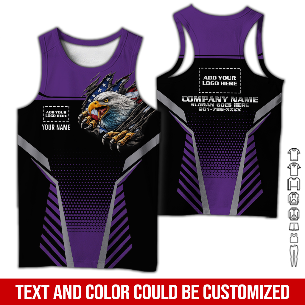 6203408-custom-company-brand-uniform-shirt-personalized-name-logo-colors-da116-164.jpg Custom Company Brand Uniform Shirt – Custom Name, - photo 164