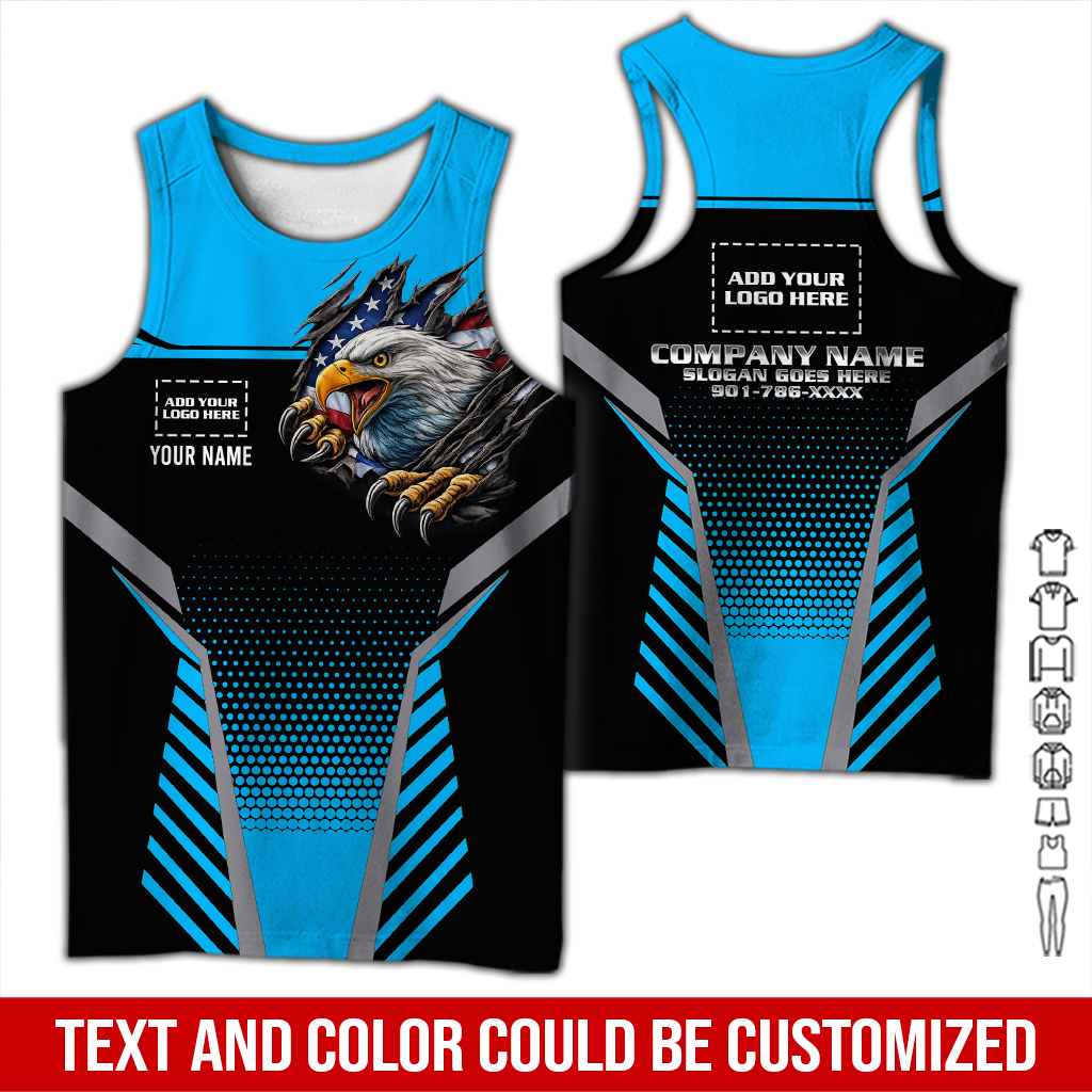 6203408-custom-company-brand-uniform-shirt-personalized-name-logo-colors-da116-60.jpg Custom Company Brand Uniform Shirt – Custom Name, - photo 60