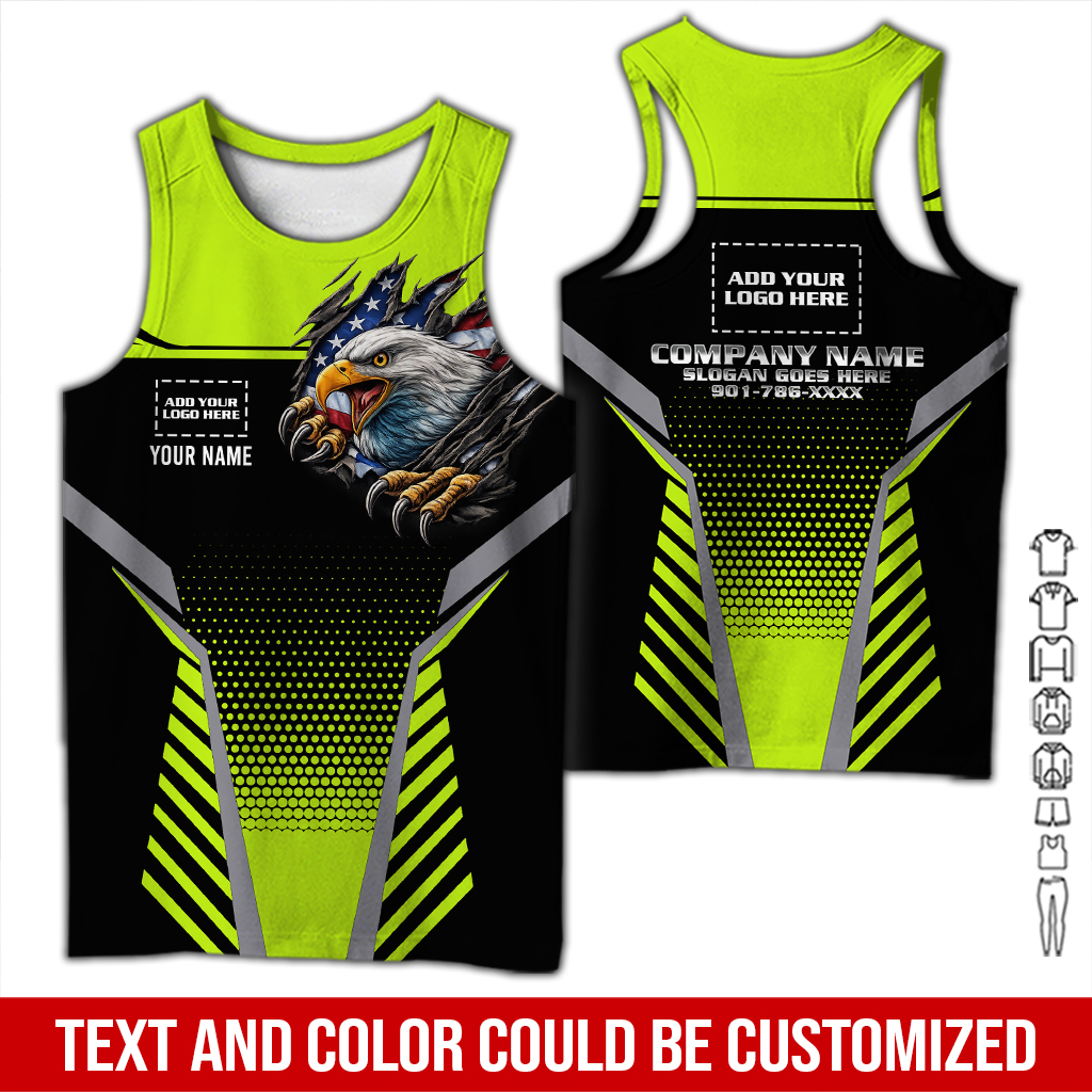 6203408-custom-company-brand-uniform-shirt-personalized-name-logo-colors-da116-8.jpg Custom Company Brand Uniform Shirt – Custom Name, - photo 8