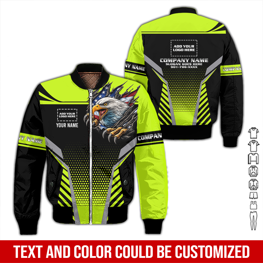 6203408-custom-company-brand-uniform-shirt-personalized-name-logo-colors-da116-9.jpg Custom Company Brand Uniform Shirt – Custom Name, - photo 9