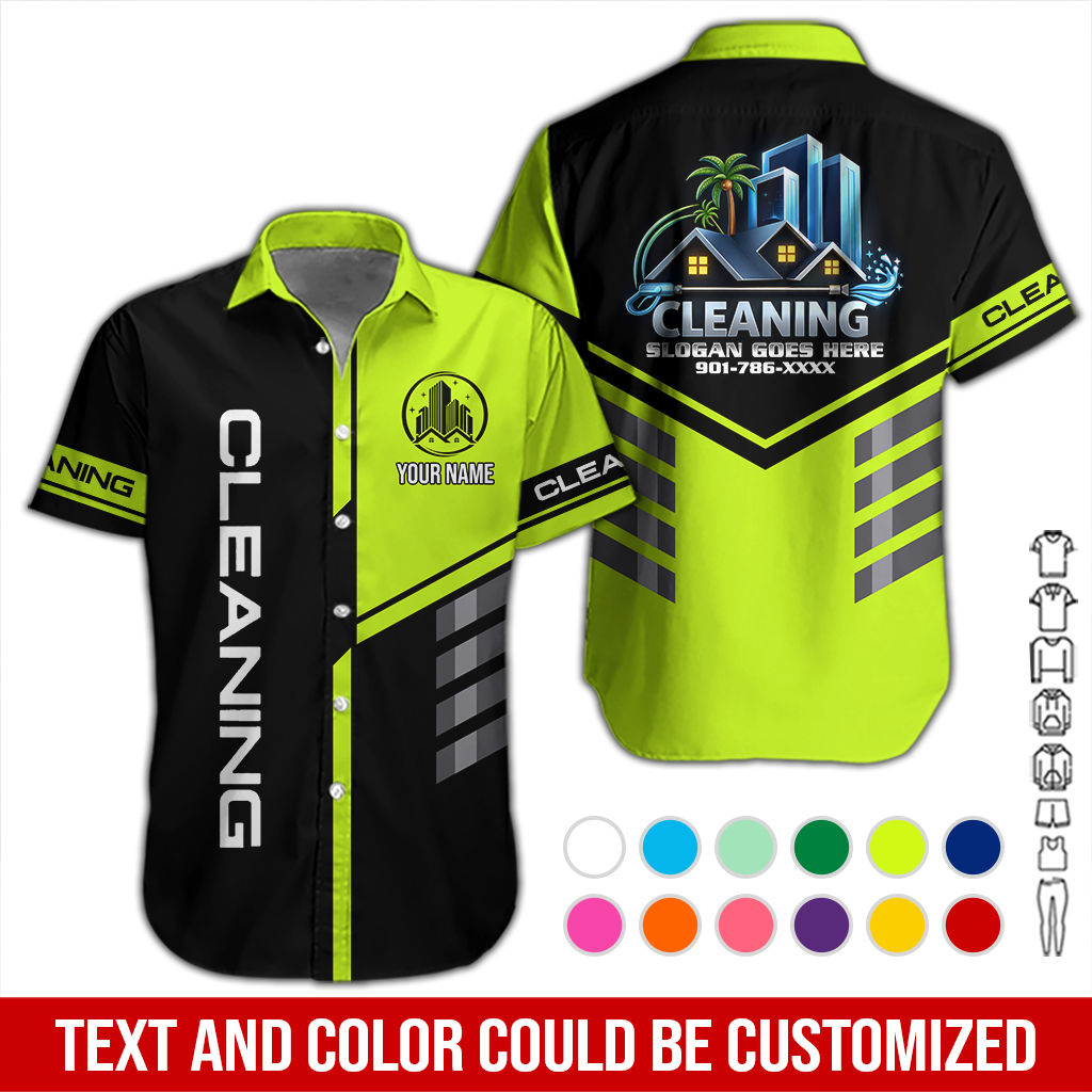 Custom Cleaning Service 3D Hoodie - photo 3