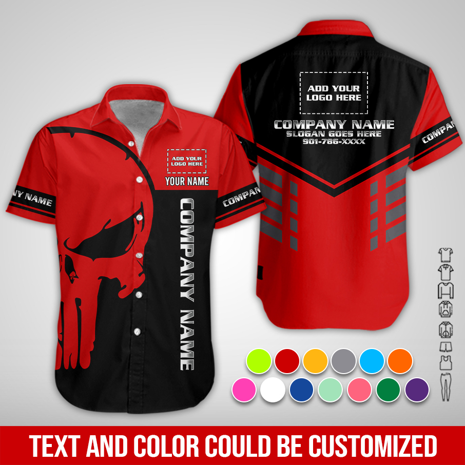 Custom Company Brand Uniform Shirt – Custom Name, - photo 12