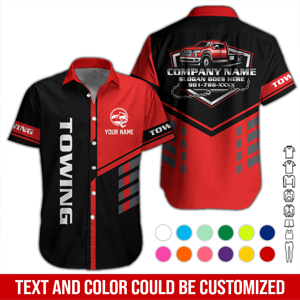 Custom Tow Truck 3D Hoodie - photo 16