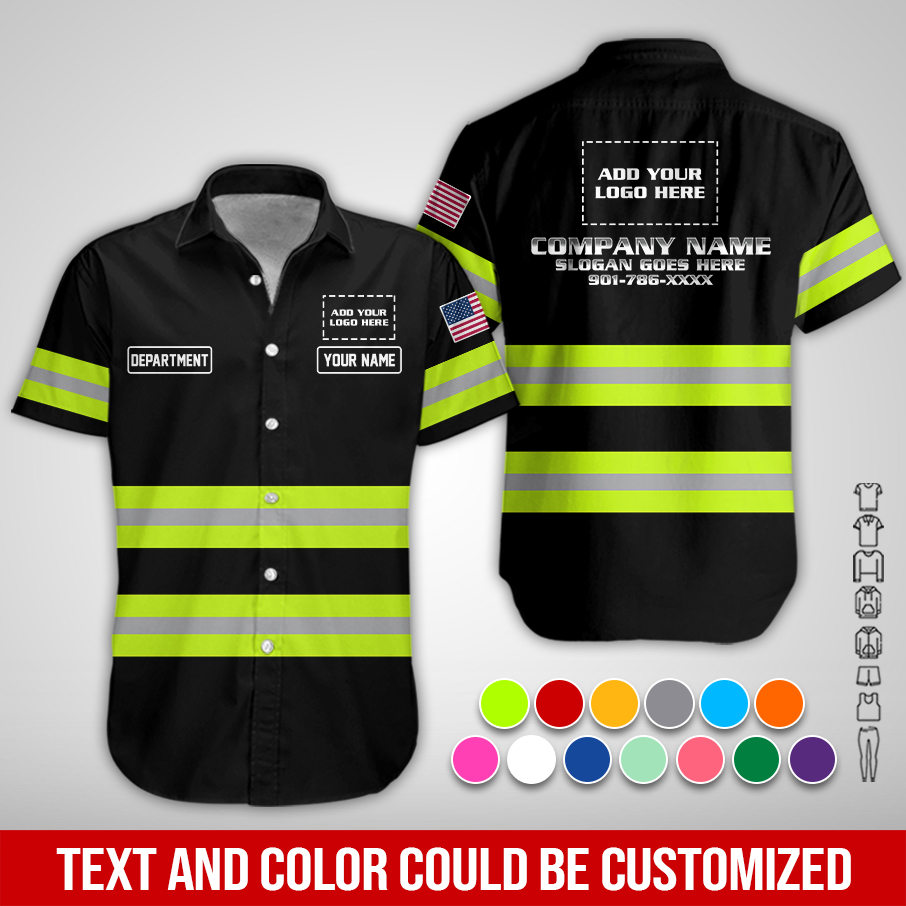 Custom Company Brand Uniform Shirt – Custom Name, - photo 3