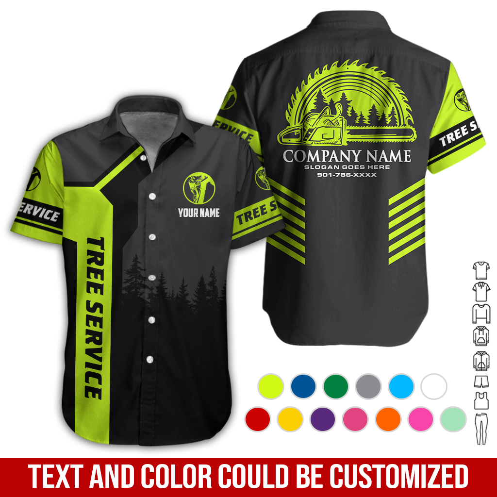 Custom Arborist Tree Services 3D Hoodie - photo 3