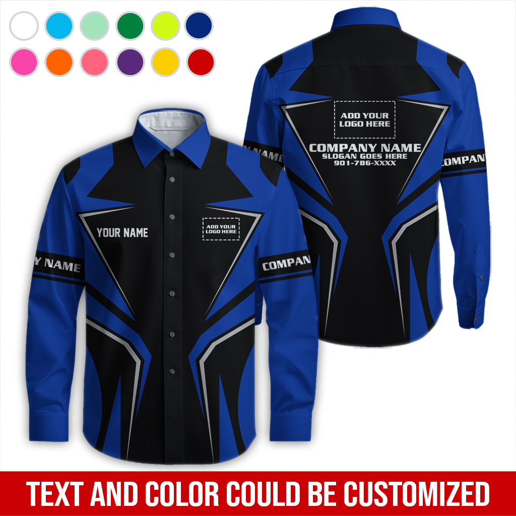 6215814-custom-company-brand-uniform-shirt-personalized-name-logo-colors-da129-111.jpg Custom Company Brand Uniform Shirt – Custom Name, - photo 111