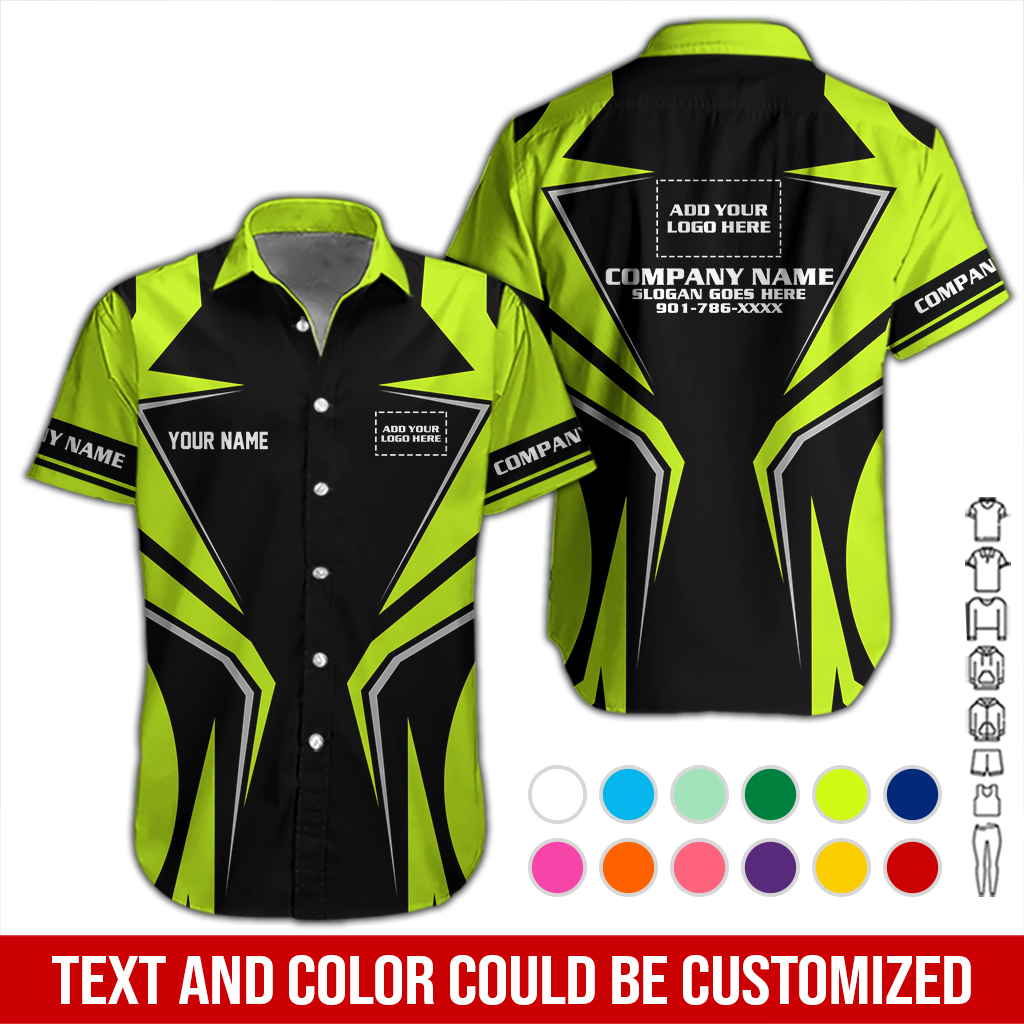 Custom Company Brand Uniform Shirt – Custom Name, - photo 3