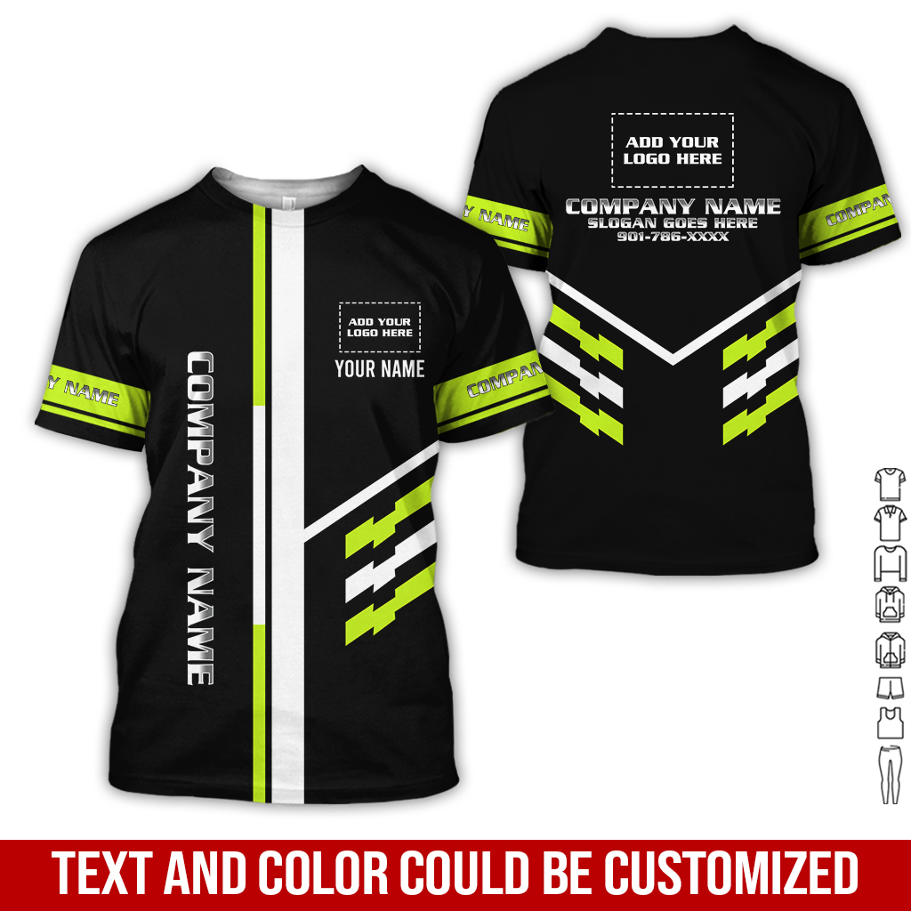 6216925-custom-company-brand-uniform-shirt-personalized-name-logo-colors-gl270-1.jpg Custom Company Brand Uniform Shirt – Custom Name,