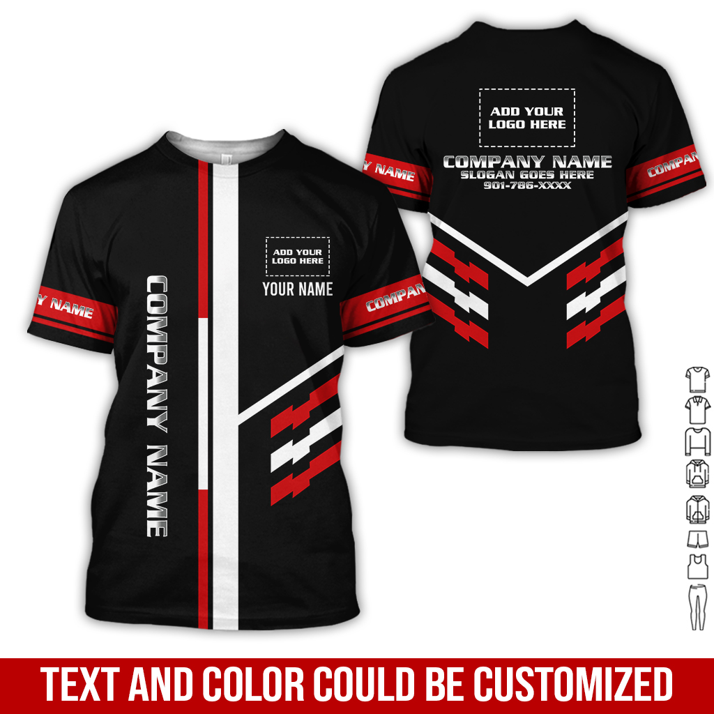6216925-custom-company-brand-uniform-shirt-personalized-name-logo-colors-gl270-10.jpg Custom Company Brand Uniform Shirt – Custom Name, - photo 10