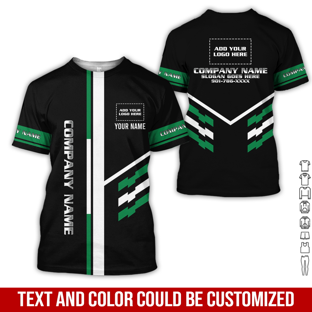 6216925-custom-company-brand-uniform-shirt-personalized-name-logo-colors-gl270-100.jpg Custom Company Brand Uniform Shirt – Custom Name, - photo 99