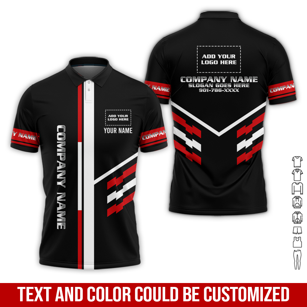 6216925-custom-company-brand-uniform-shirt-personalized-name-logo-colors-gl270-11.jpg Custom Company Brand Uniform Shirt – Custom Name, - photo 11