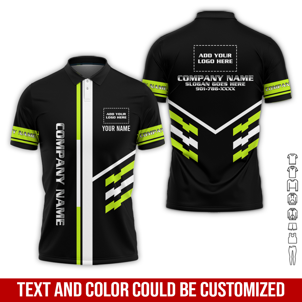 6216925-custom-company-brand-uniform-shirt-personalized-name-logo-colors-gl270-2.jpg Custom Company Brand Uniform Shirt – Custom Name, - photo 2