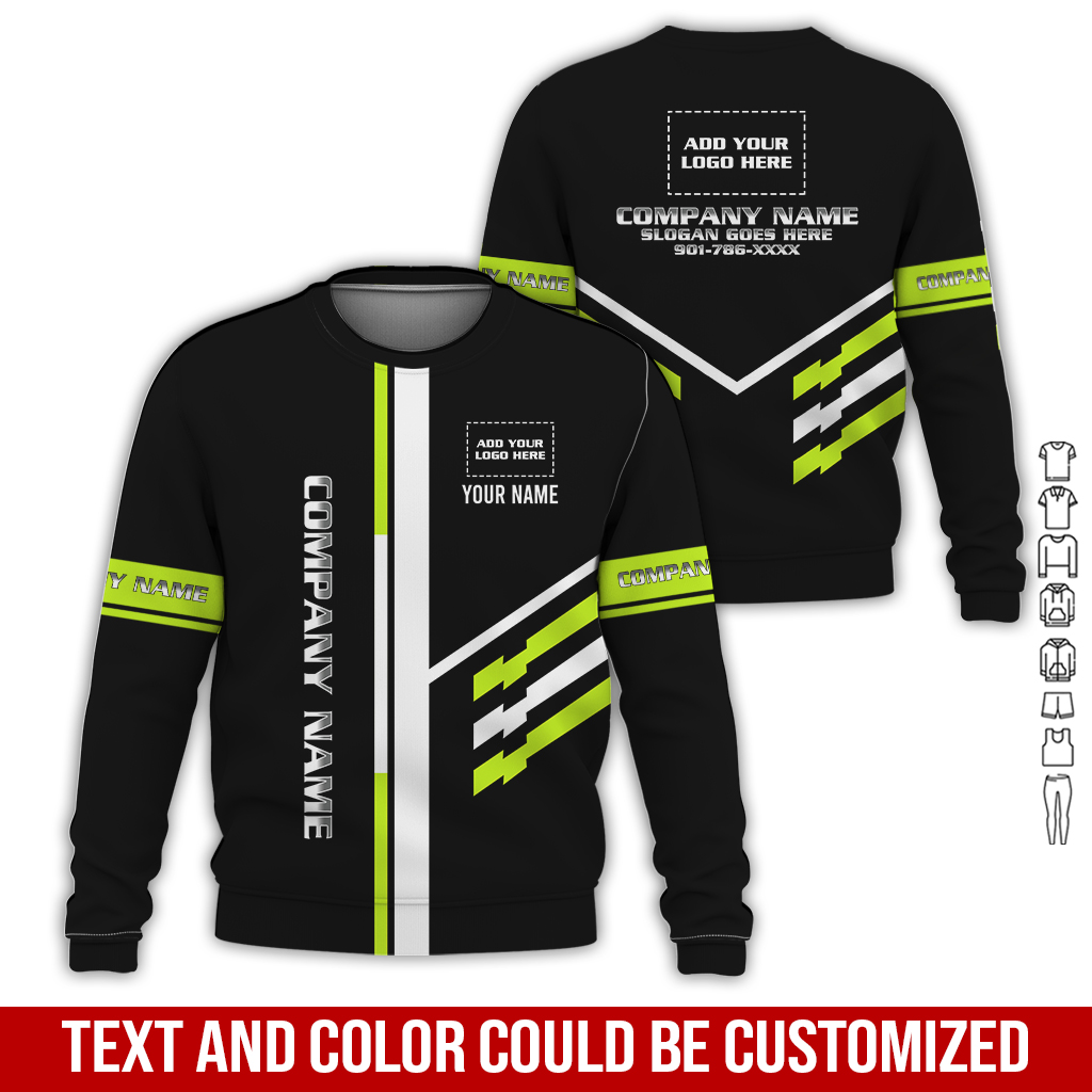 6216925-custom-company-brand-uniform-shirt-personalized-name-logo-colors-gl270-4.jpg Custom Company Brand Uniform Shirt – Custom Name, - photo 4