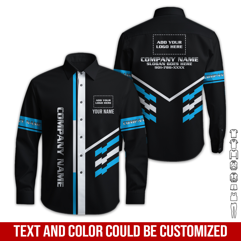 6216925-custom-company-brand-uniform-shirt-personalized-name-logo-colors-gl270-43.jpg Custom Company Brand Uniform Shirt – Custom Name, - photo 43