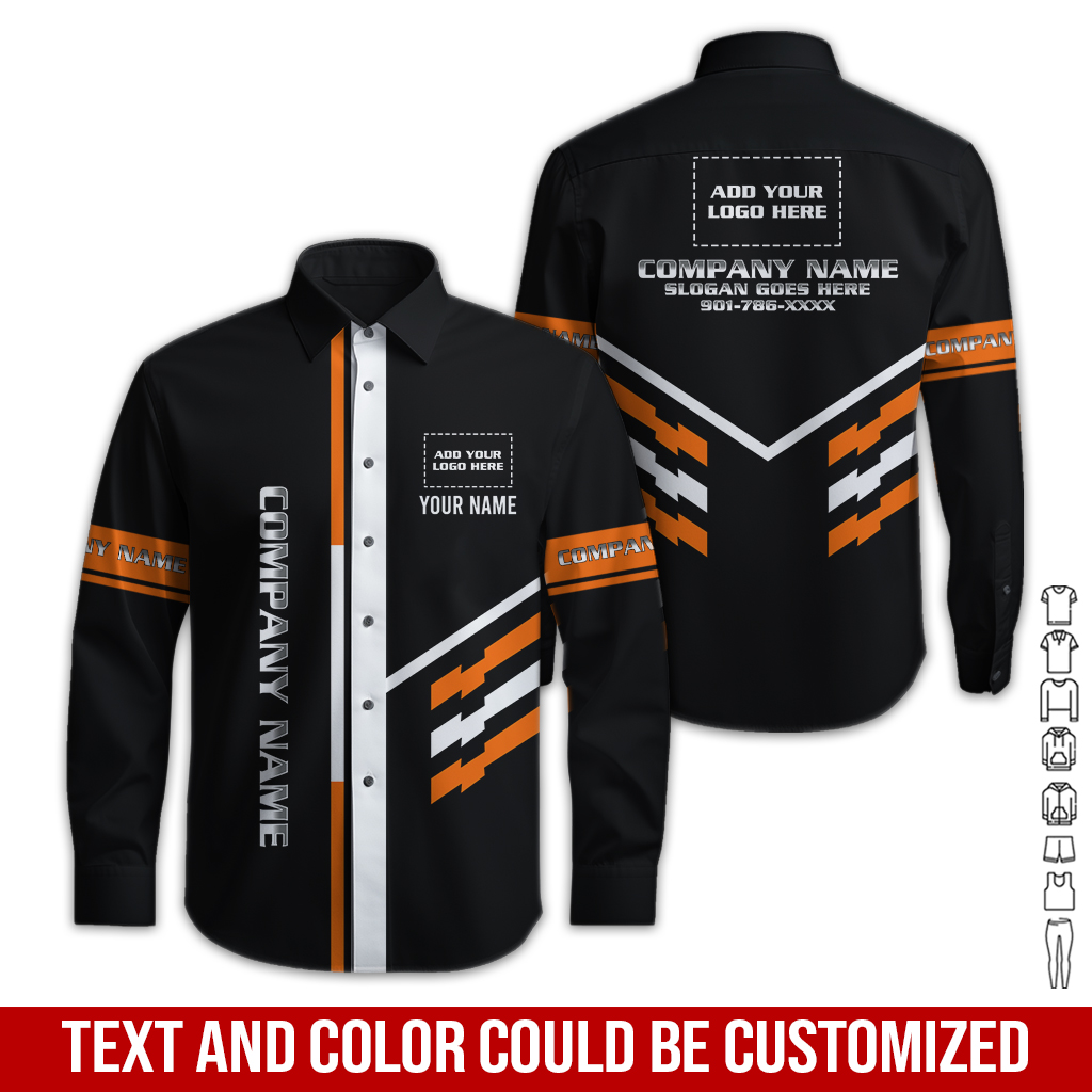 6216925-custom-company-brand-uniform-shirt-personalized-name-logo-colors-gl270-52.jpg Custom Company Brand Uniform Shirt – Custom Name, - photo 52