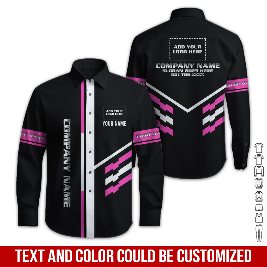 6216925-custom-company-brand-uniform-shirt-personalized-name-logo-colors-gl270-61.jpg Custom Company Brand Uniform Shirt – Custom Name, - photo 61