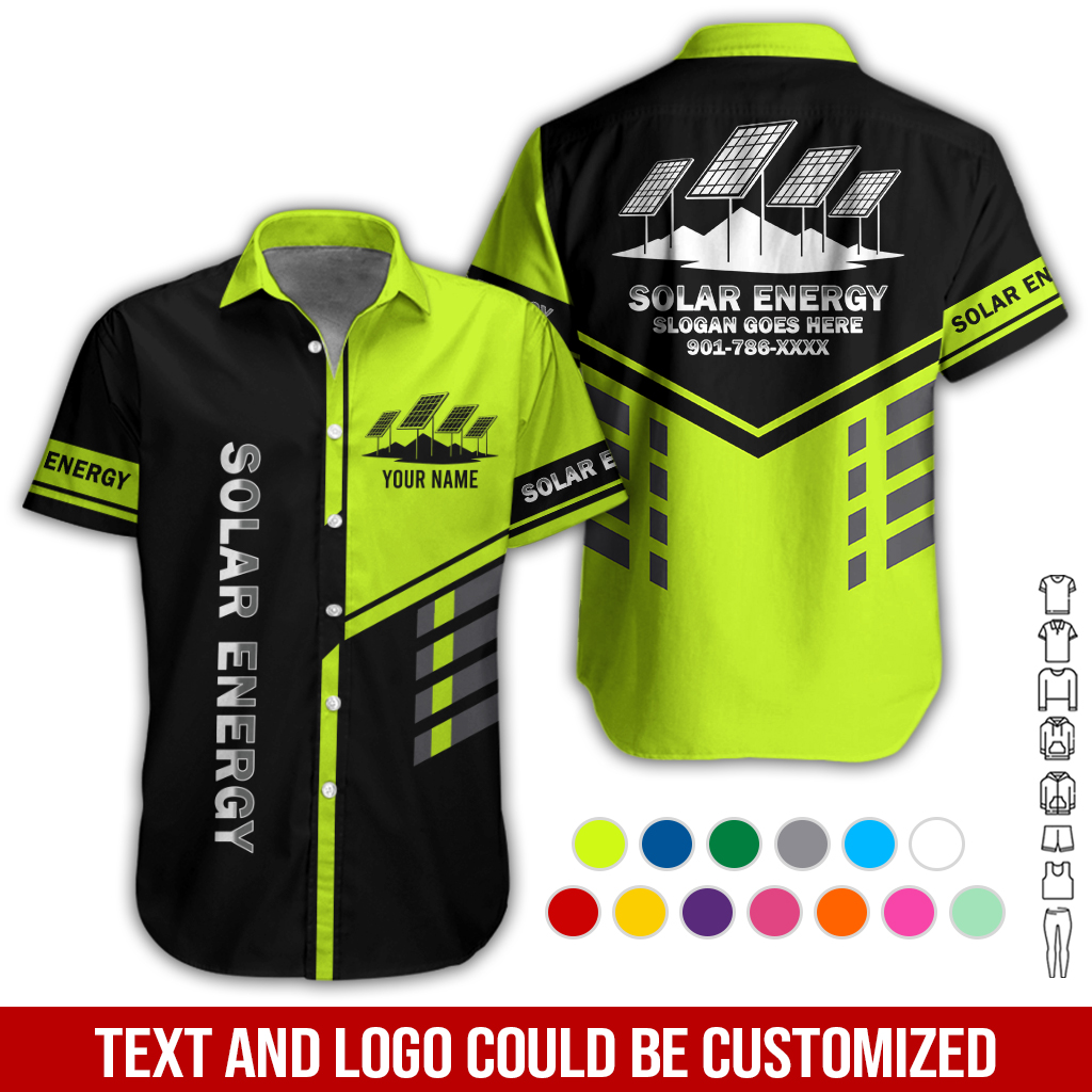 Custom Solar Energy Company Team Uniform All Over - photo 3