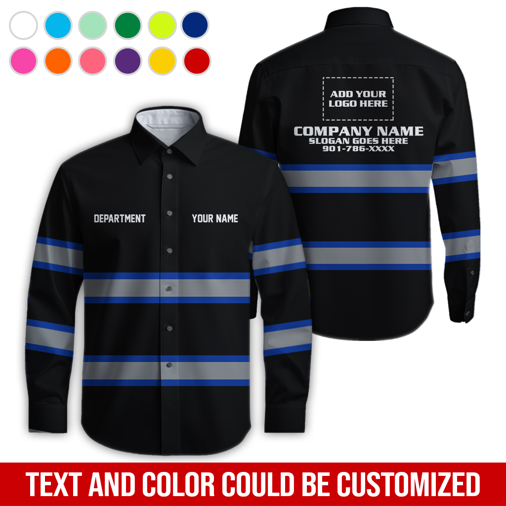 6222027-personalized-work-shirt-custom-company-name-logo-department-employee-name-da121-111.jpg Custom Work Shirt — Custom Company Name, Logo, - photo 111