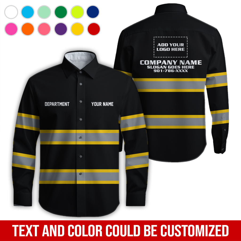 6222027-personalized-work-shirt-custom-company-name-logo-department-employee-name-da121-33.jpg Custom Work Shirt — Custom Company Name, Logo, - photo 33