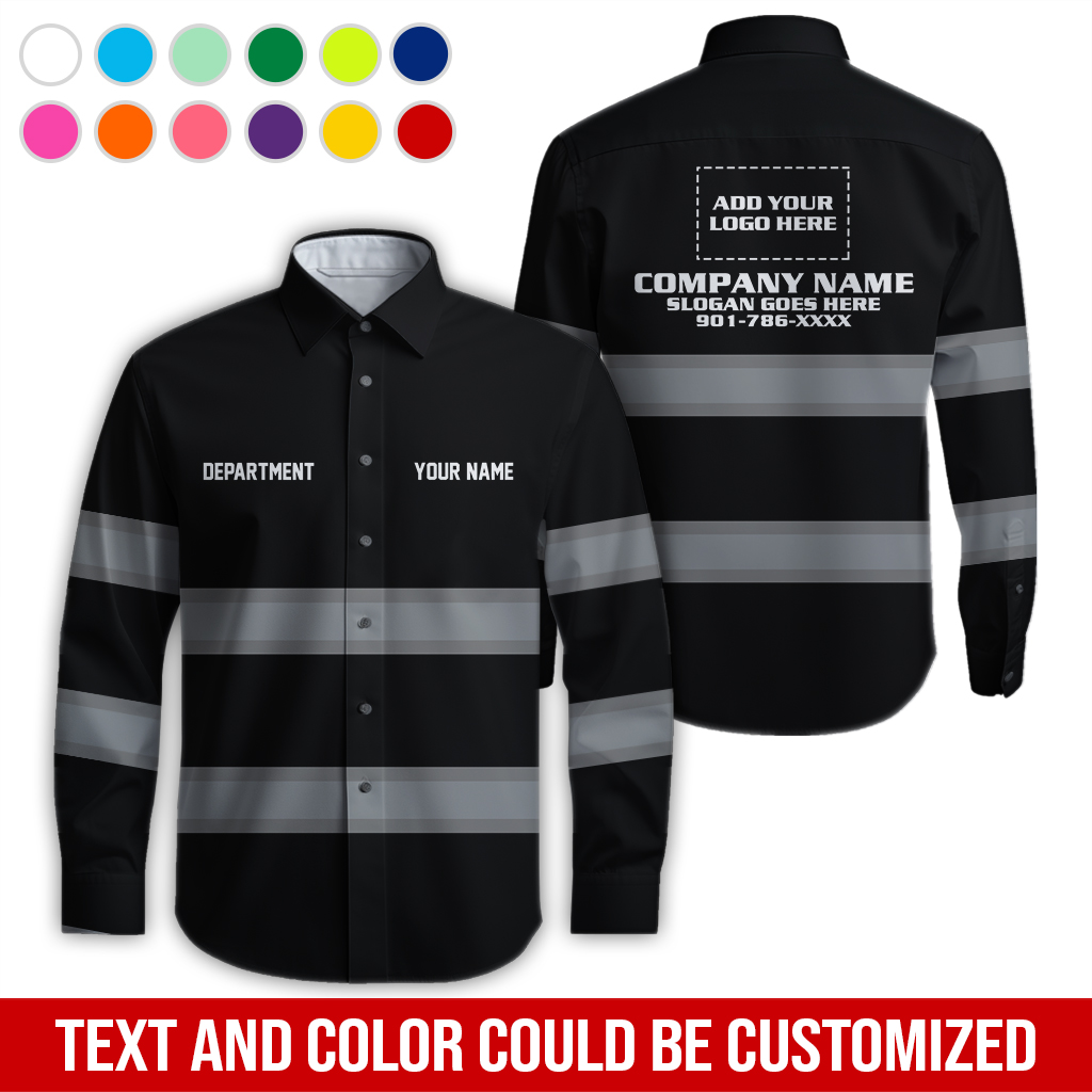 6222027-personalized-work-shirt-custom-company-name-logo-department-employee-name-da121-46.jpg Custom Work Shirt — Custom Company Name, Logo, - photo 46