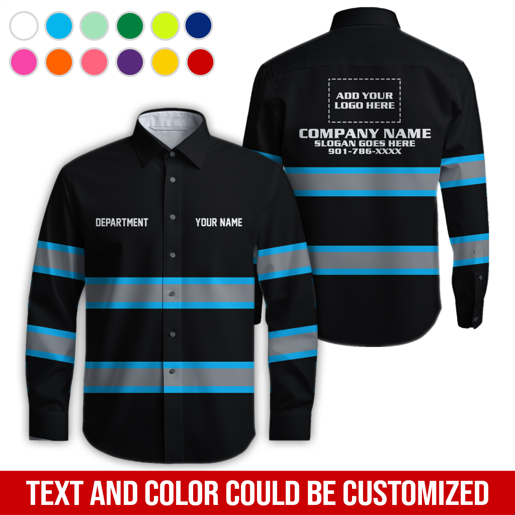 6222027-personalized-work-shirt-custom-company-name-logo-department-employee-name-da121-59.jpg Custom Work Shirt — Custom Company Name, Logo, - photo 59