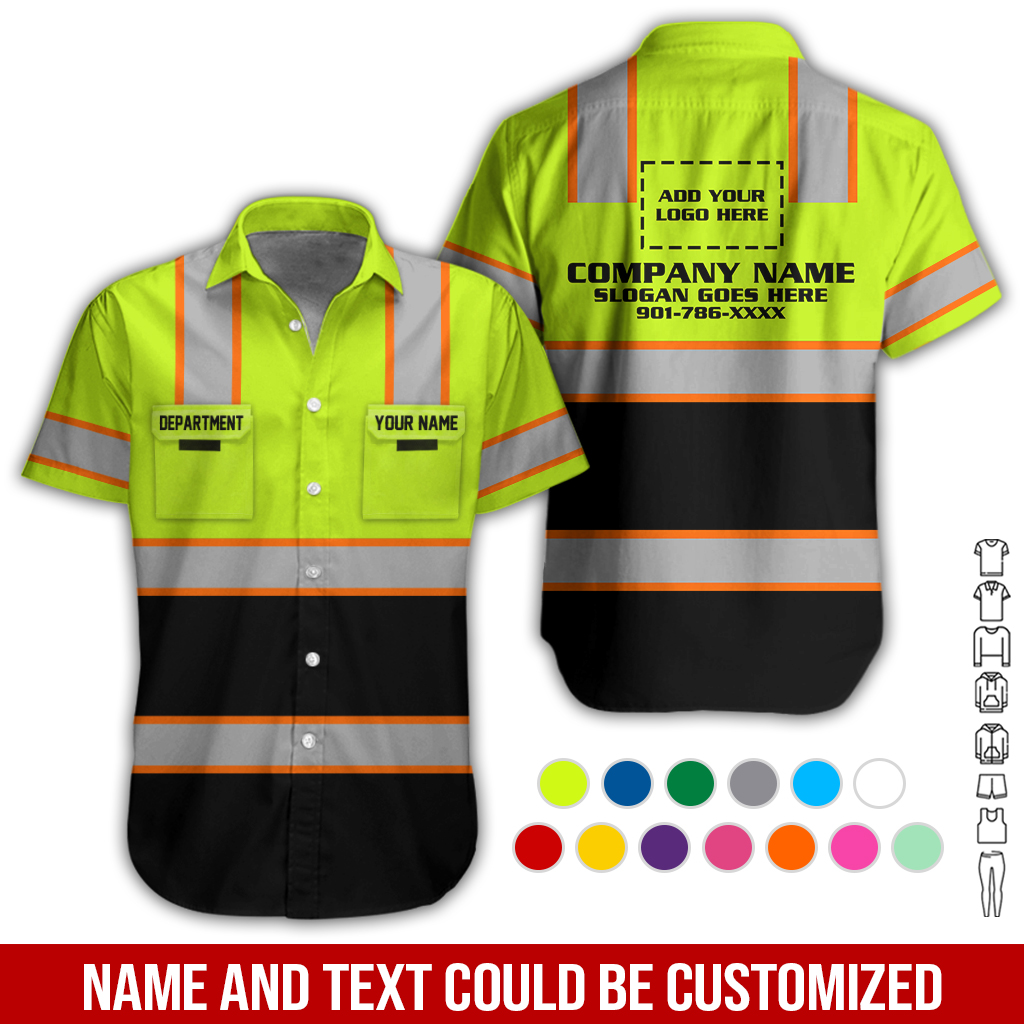 Custom Work Shirt — Custom Company Name, Logo, - photo 3