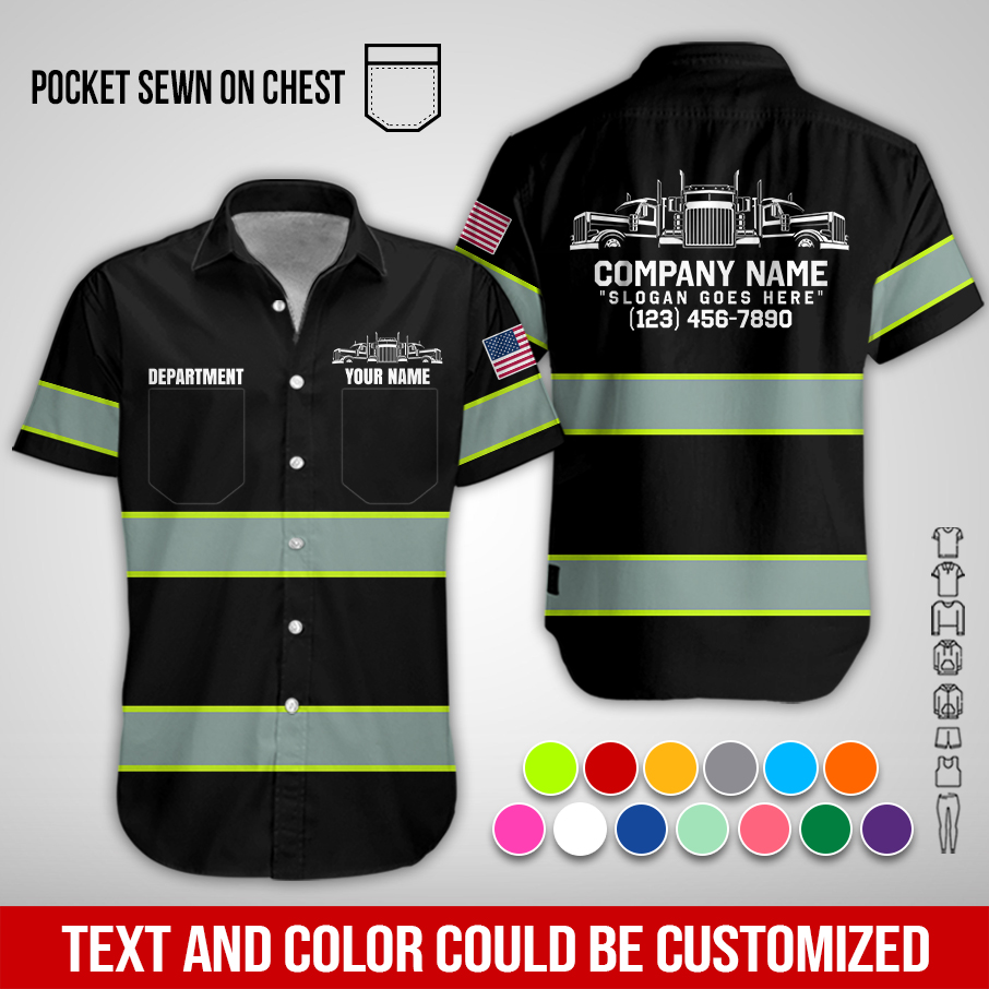 Pocket - Custom Semi Truck Uniform Hoodie - photo 3