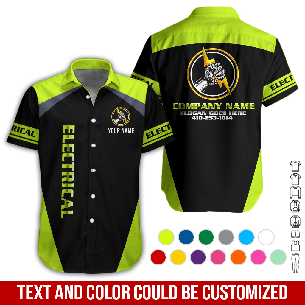 Custom Electrical 3D Hoodie - photo 3